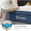 King Size Mattress 12 In,King Mattress in a Box, Ultimate Motion Isolation with Memory Foam and Pocket Spring, Strong Support 5