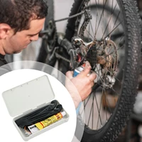 Kit d'outils de réparation de pneus de roue de vélo de route de montagne Kit de réparation de vélo Compact pour l'urgence 2