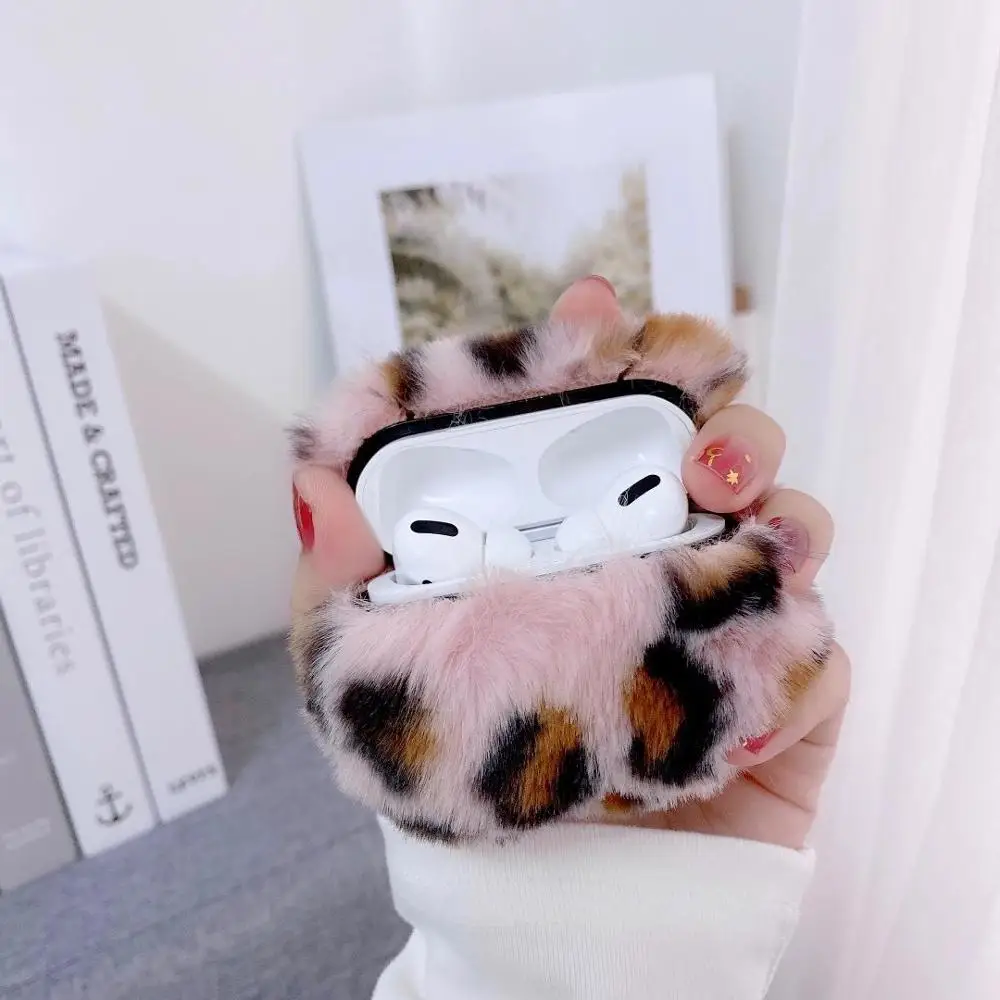 Cute Cartoon Plush Dog Case for AirPods Pro 2 Winter Furry Fabric Soft  Earpods Protection Cover for Air Pods Air Pods Pro Coque