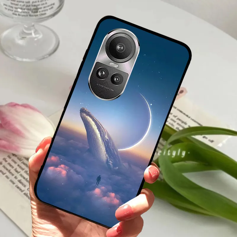 Shockproof Soft TPU Silicone Phone Cover with Cartoon Design