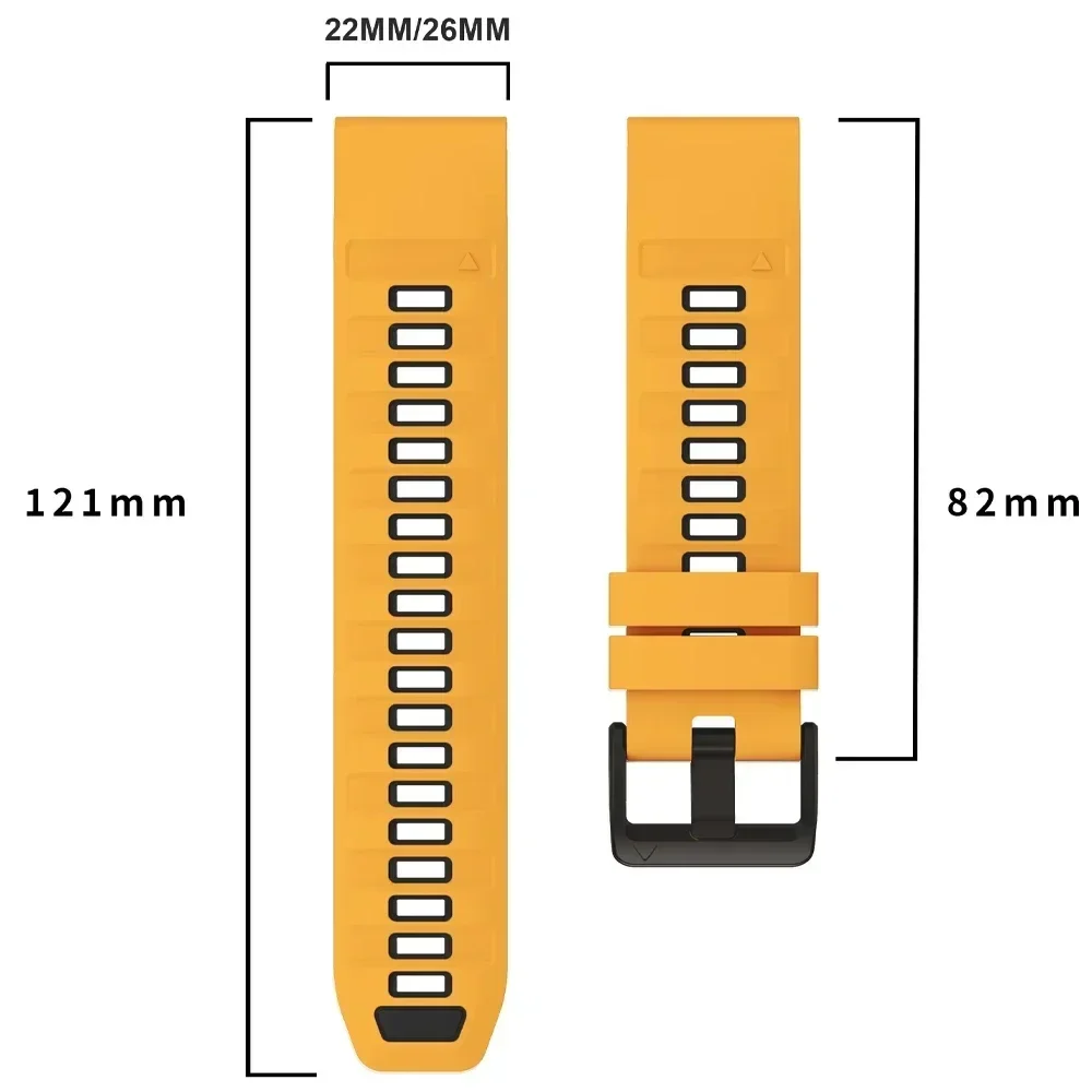 QuickFit Silicone Strap - 22mm & 26mm - Official Band