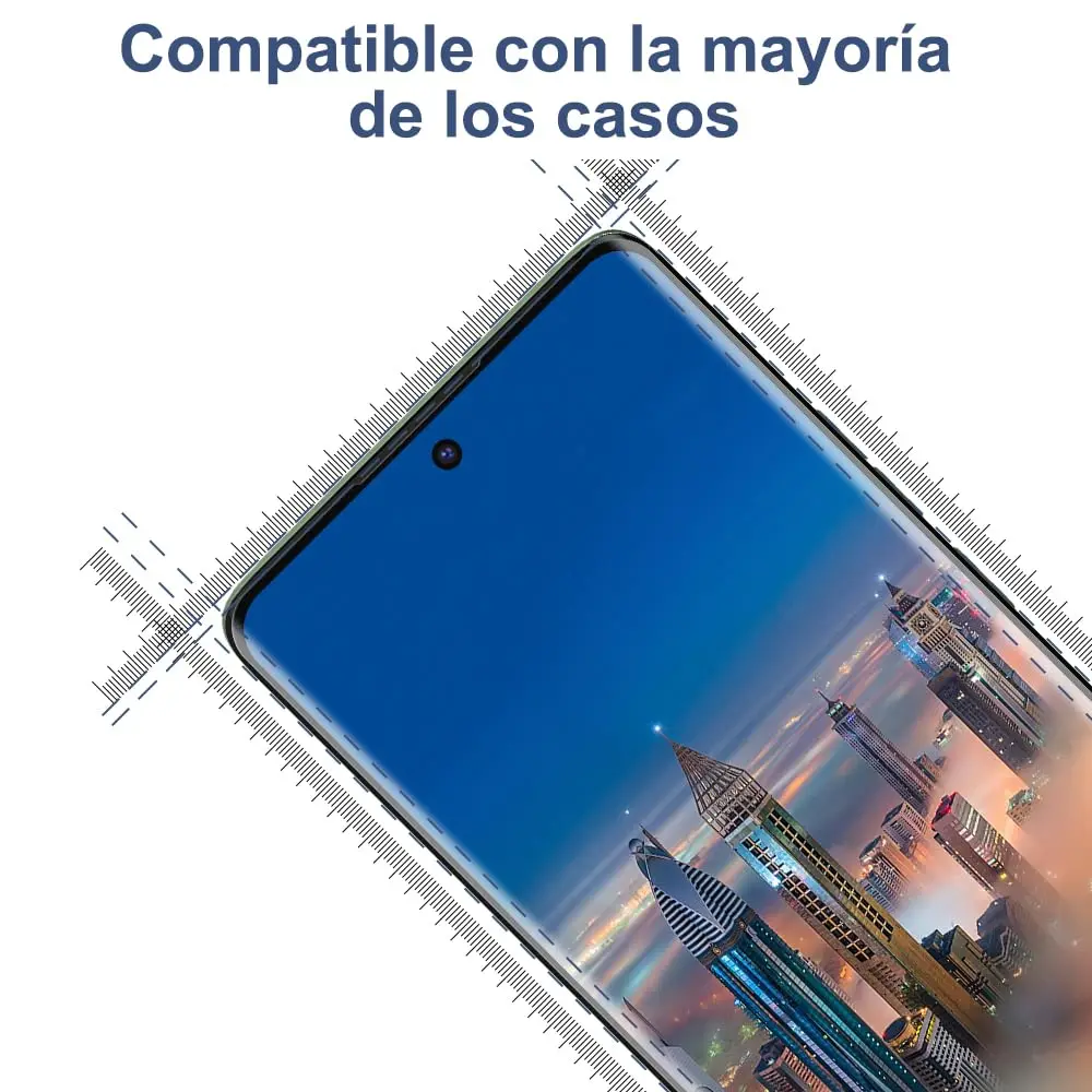 Ultra Clear 3D Curve Screen Protector - Premium Tempered Glass, High Aluminum, HD 9H, Anti-Scratch