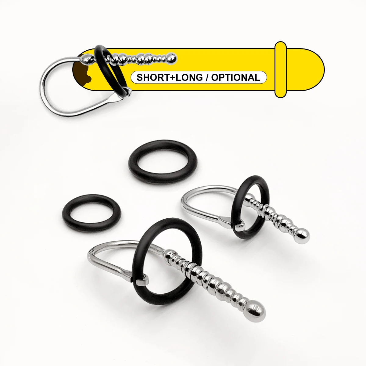 BDSM Metal Penis Plug Urethral Masturbation Massage Penis Head For Men Dick Flirting Men&rsquo;s Sex Toys 1pcs