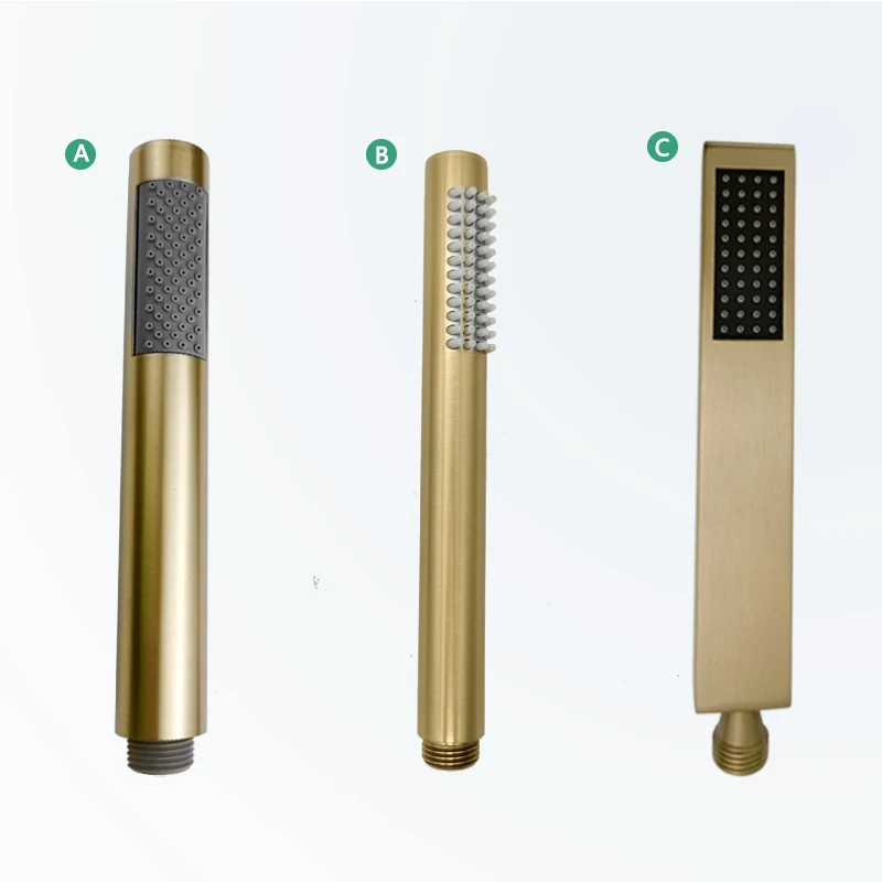 Shower Set Hand Shower High Pressure Rainfall Brass/Stainless Steel Bathroom Fixture Handheld