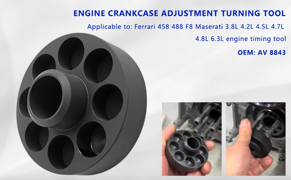 Motor-Einstellwerkzeugsatz, passend für Maserati 3.8T V8 Motor-Einstellwerkzeug Alfa Romeo 2.9 Motor Ferrari 458 Nockenwellen-Einstellwerkzeug – Detail 3