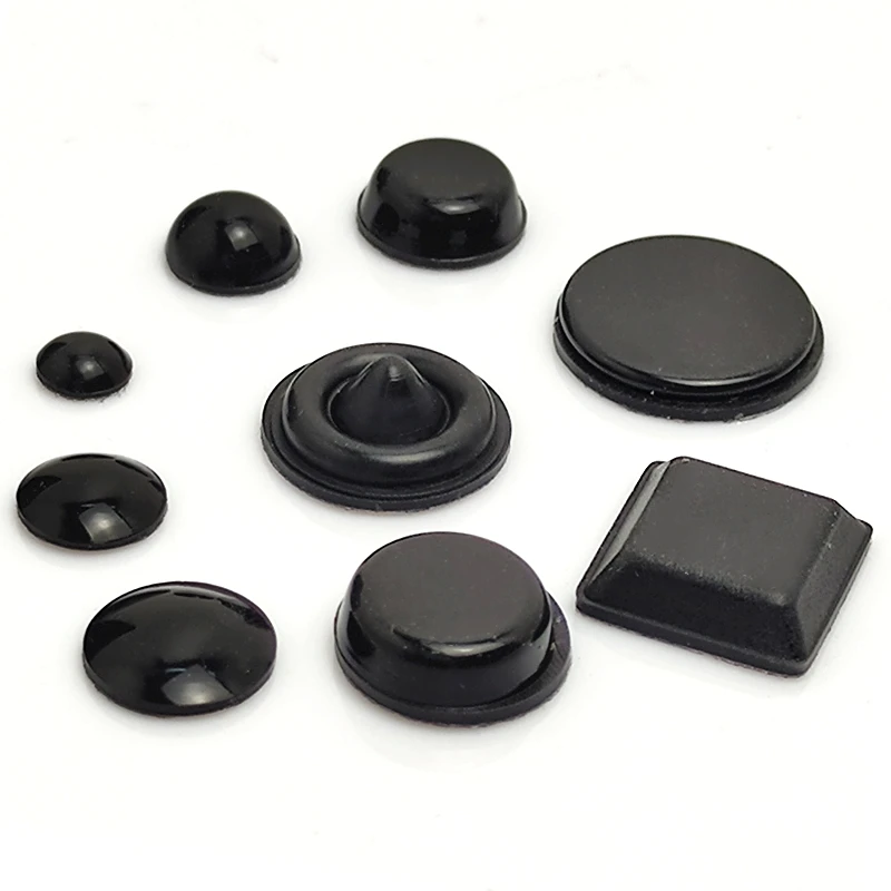 Wall Stickers Self Adhesive Buffer Bumper Toilets Drawer Door Cabinet Anti-collision Rubber Non Slip Silicone Feet Pad