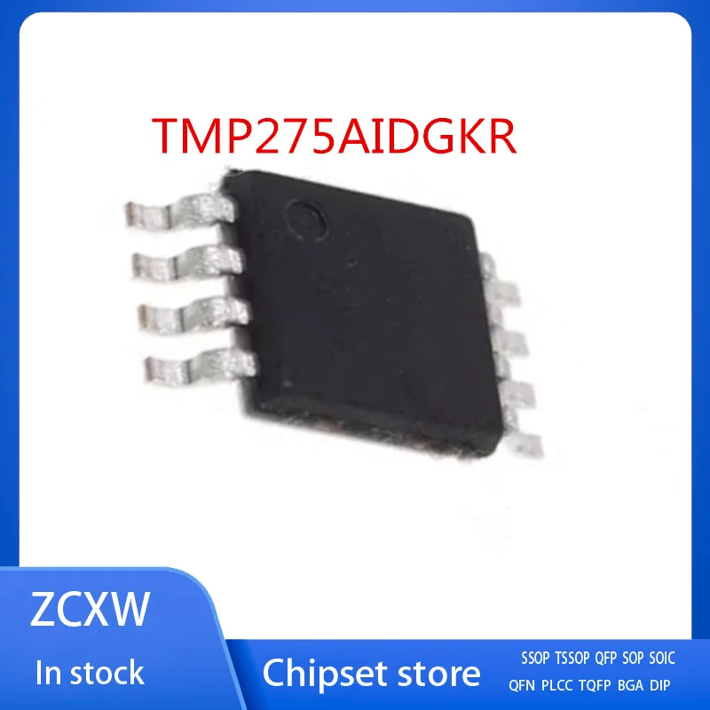 

10PCS/LOT NEW TMP275AIDGKR TMP275AIDGK T275 MSOP8