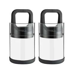 Vented Vacuum-Sealed Coffee Canister - Freshness-Preserving, Moisture-Proof Container (2PCS)