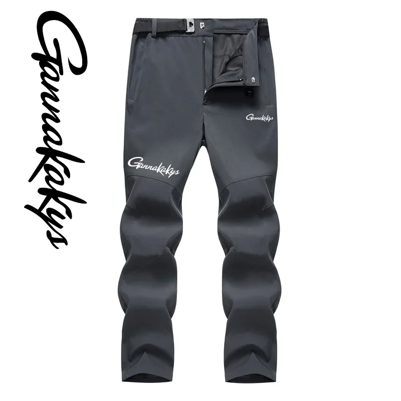 New Men's Fishing Pants, Men's Hiking Outdoor Quick Drying Work Pants, Camping Hiking Pants