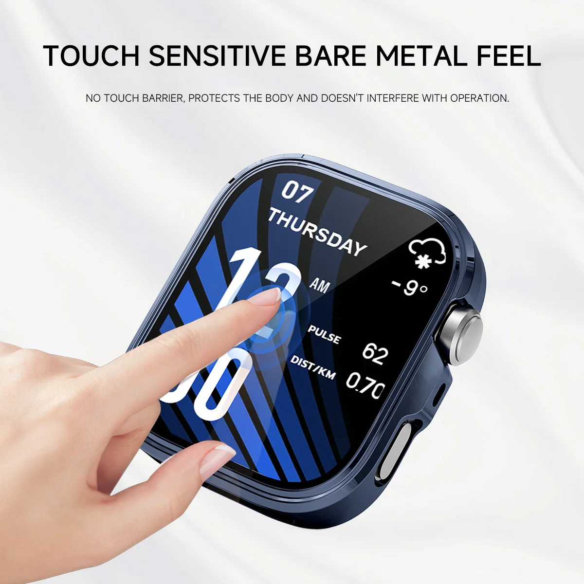 Universal All-Around Screen Protector with TPU Bumper and Tempered Glass