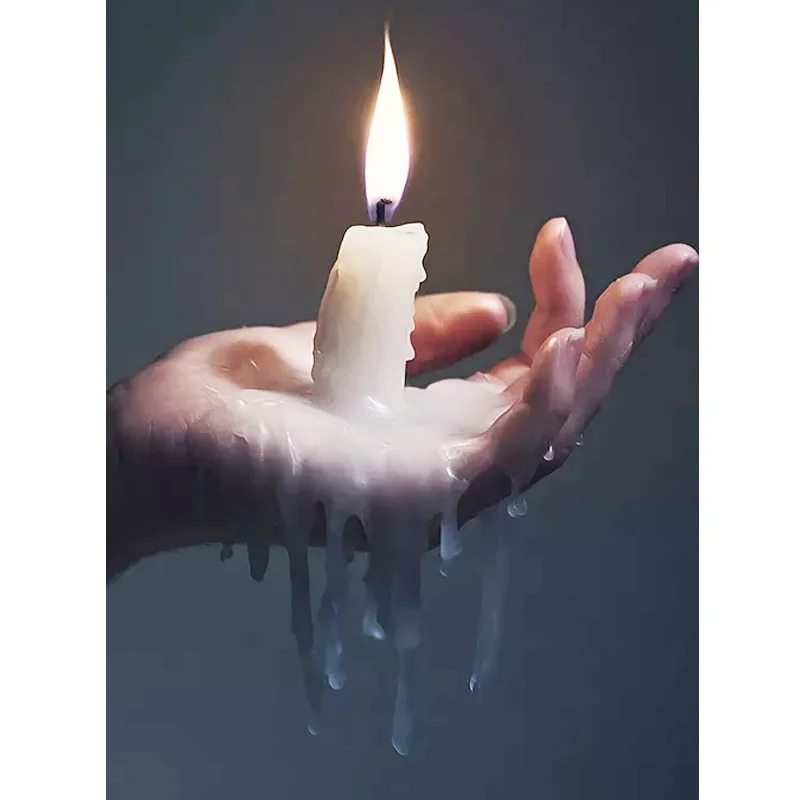 Adult masochism and low temperature candles.