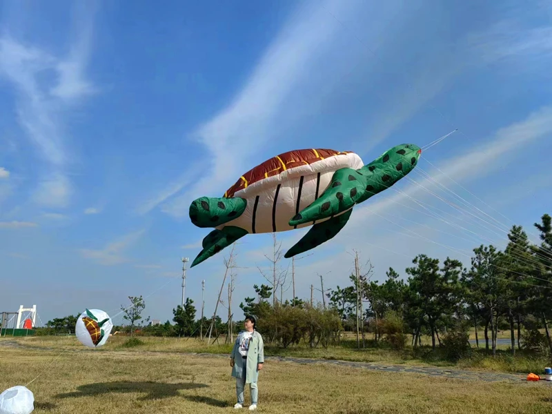 Weiche Drachen-Anhängerdrachen zeigt aufblasbare Drachen, Fabrikdrachen für Kinder, Cometas Cerf Volant Avion Windrad Cerf Volant Enfants – Detail 4