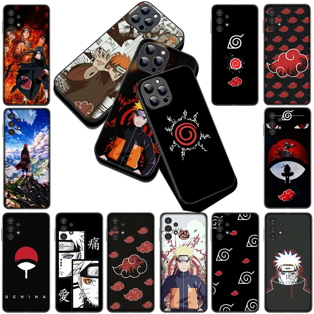 Akatsuki Naruto Pain-Themed Soft Phone Case