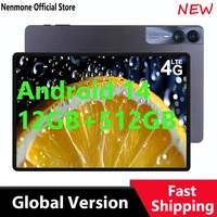 Nenmone Tab40pro 10.95 inch Tablet Android 14 12GB RAM 512GB ROM T616 octa-core 8200mAh 18W PD Fast Charging 4G VoLTE GPS Tablet 1