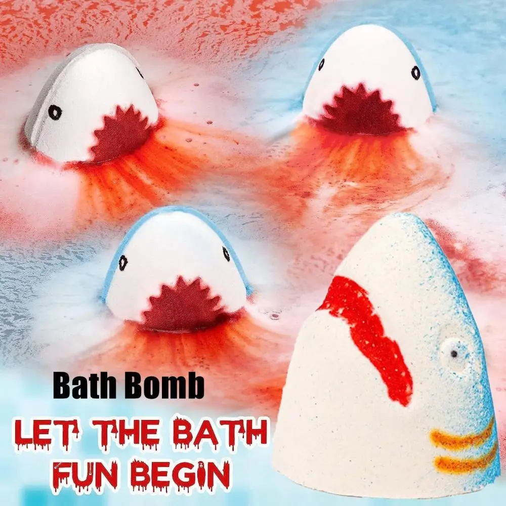 Shark Pattern Shark Bath Bomb Delightful Scent Jaws Bath Bomb Easy to ...