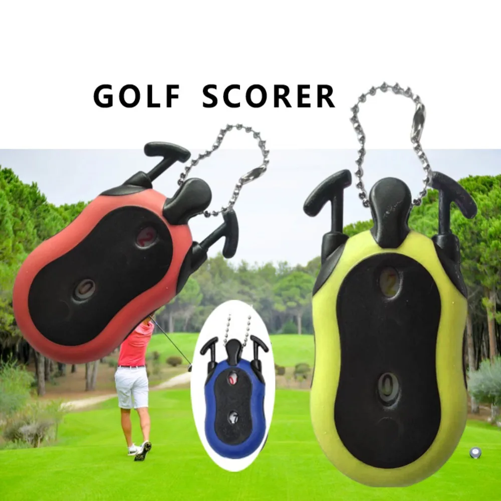 

Carry Counter With Key Chain Two Person Scoring Double Dial Golf Score Counter Golf Score Indicator Golf Scoring Handy Counter