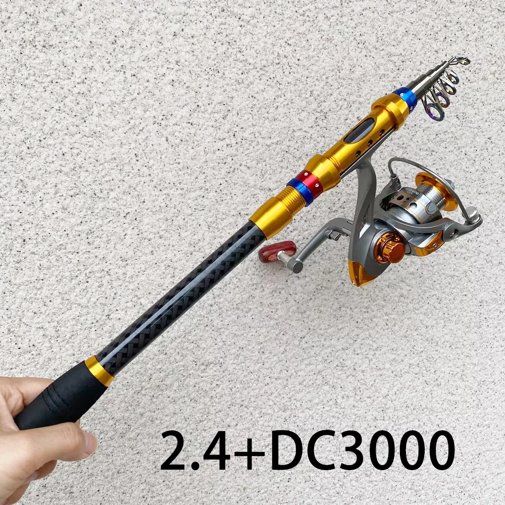  slider image of 1.8-3.6m Telescopic Fishing Rod