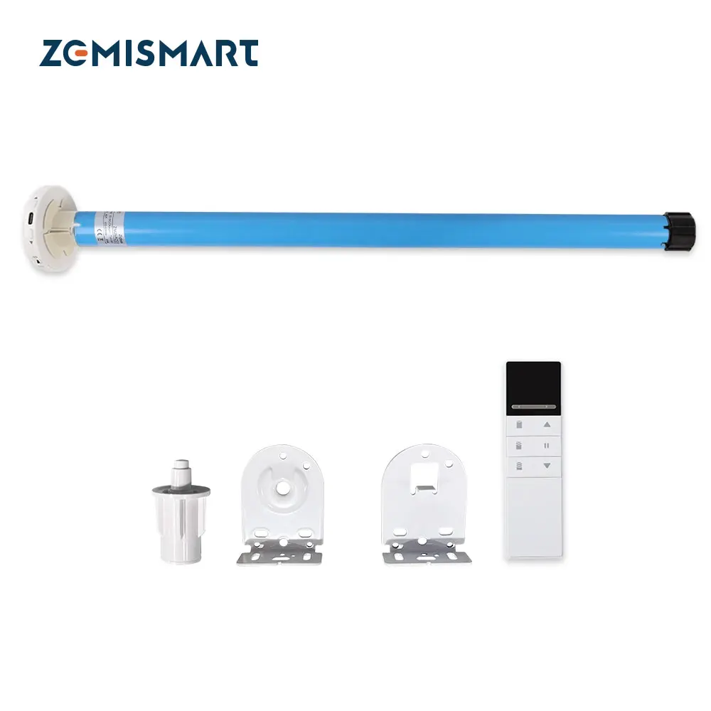 ZemismartTuyaZigbeeSmartElectricRollerShadeMotorRechargeable