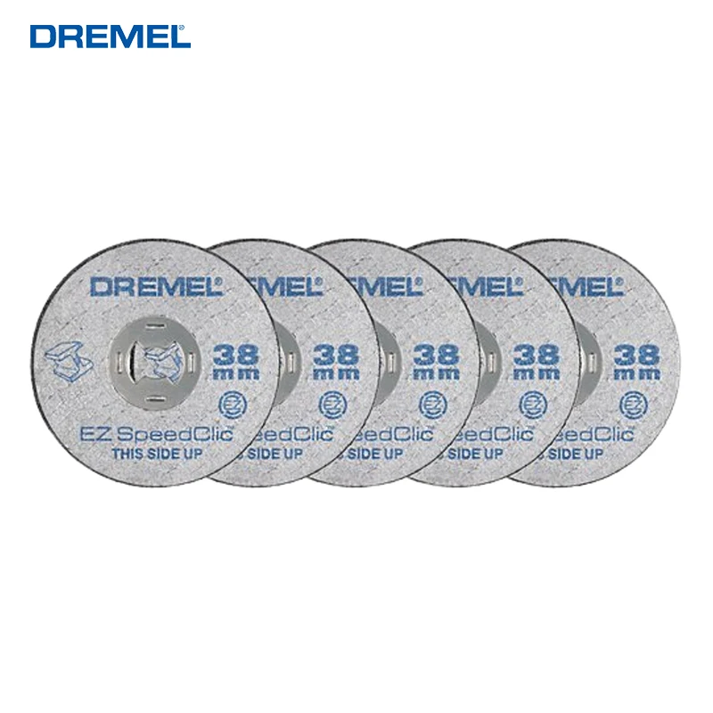 Dremel EZ SpeedClic EZ456 Metallschneidrad, 5 Stück, 3,8 mm Durchmesser, Verwendung mit EZ402 SpeedClic Dorn – Detail 5