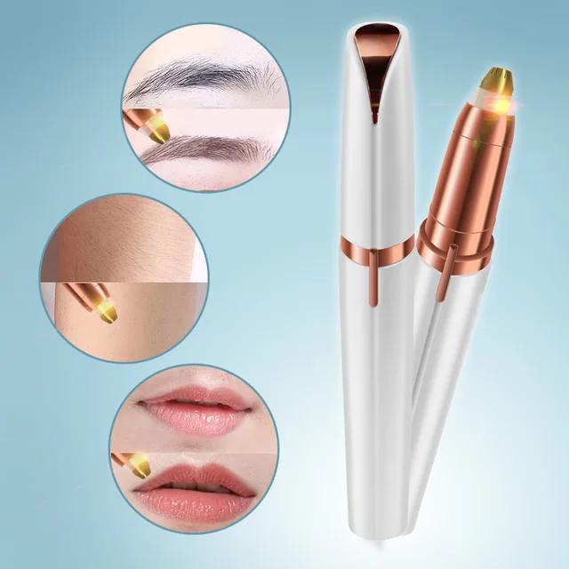 Electric Eyebrow Trimmer Women's Eyebrow Pencil Automatic Eyebrow Knife Hair Removal Beauty Trimmer 2