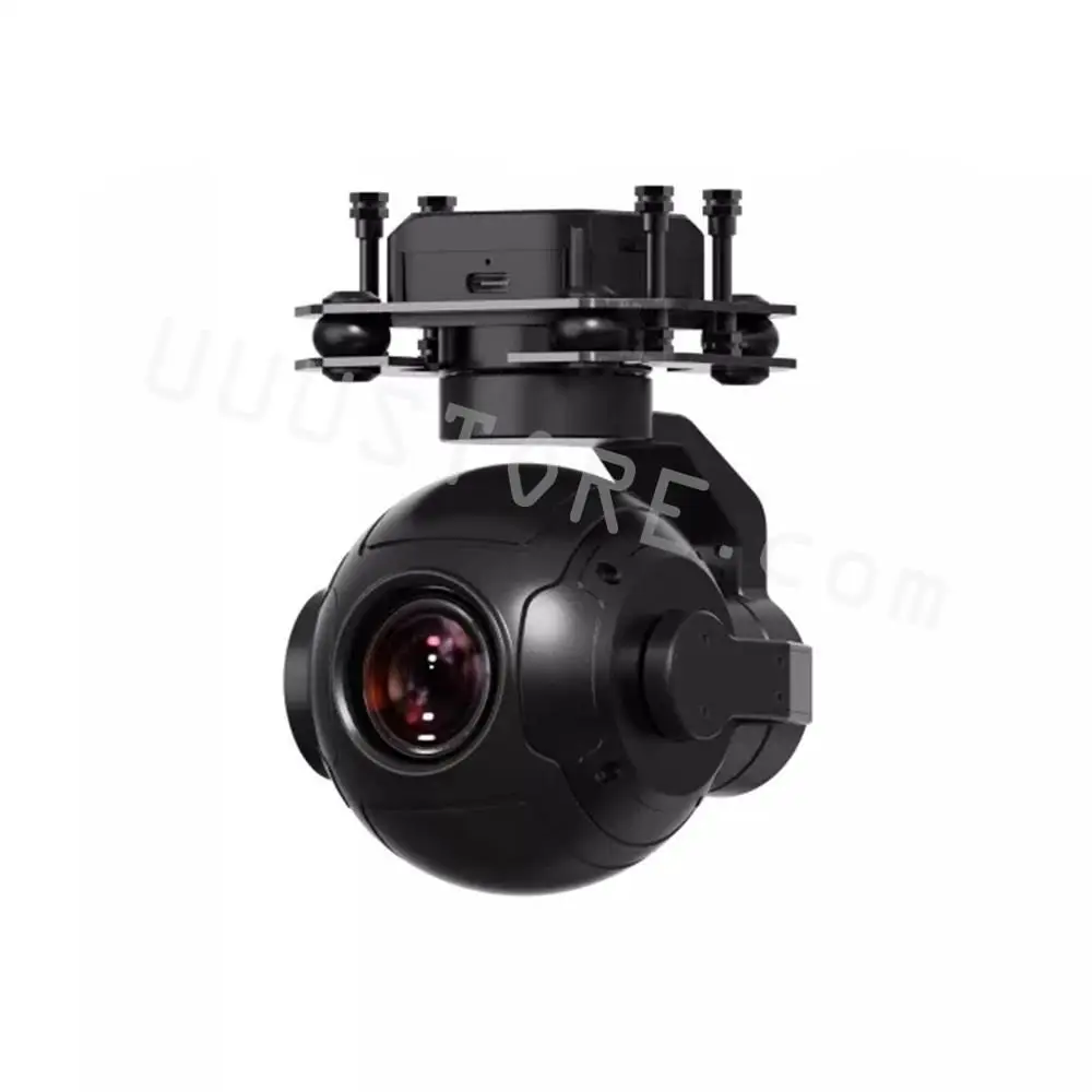 

SIYI ZR10 2K 4MP QHD 30X Hybrid Zoom Gimbal Camera with 2560x1440 HDR Night Vision 3-Axis Stabilizer Lightweight for quadcopter