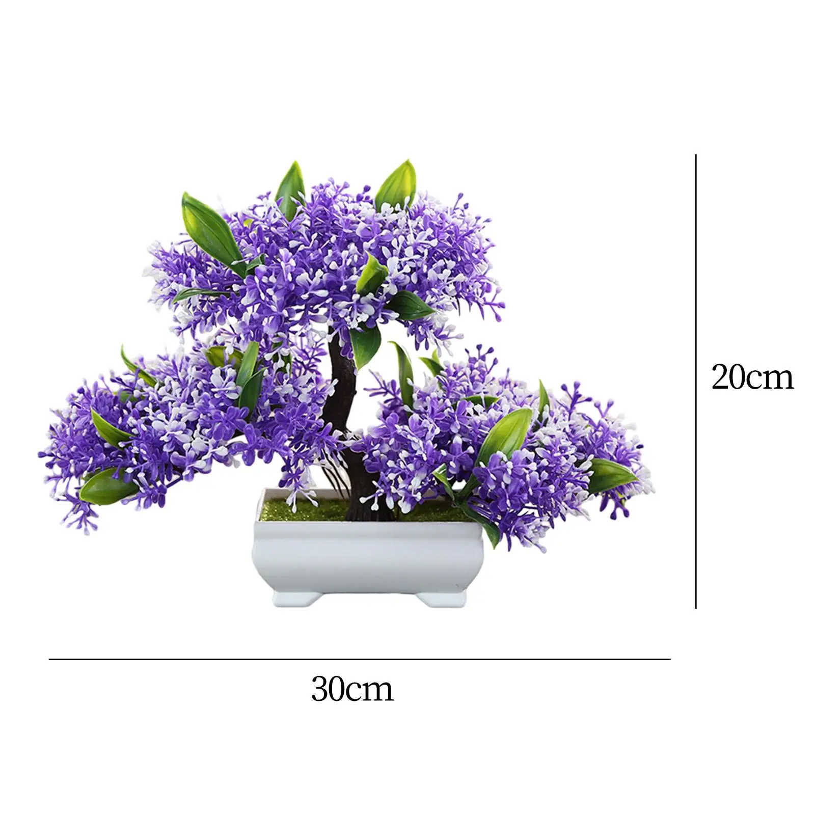 Artificial Bonsai Tree Artificial Bonsai Living Room Bathroom Decor Indoor