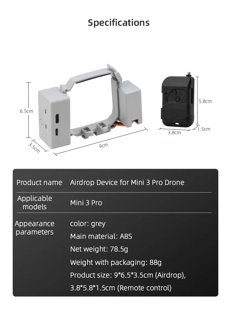 Specifications 5.8cm 6.Scm Scm 3.8cm Product name Air