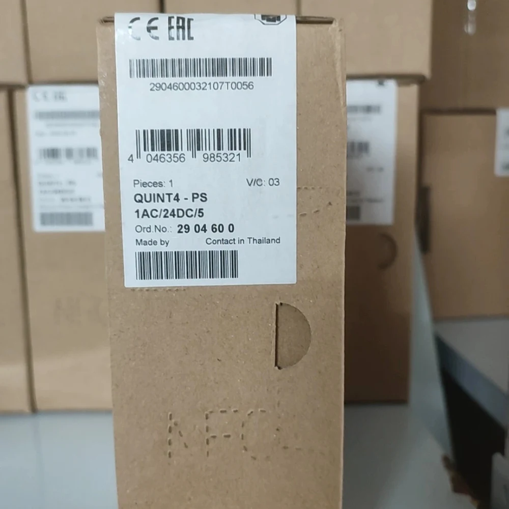For Phoenix 2904600 QUINT4-PS/1AC/24DC/5 QUINT POWER Power Supply Output 24VDC/5A 1 For Phoenix 2904600 QUINT4 PS 1AC 24DC 5 QUINT POWER Power Supply Output 24VDC 5A