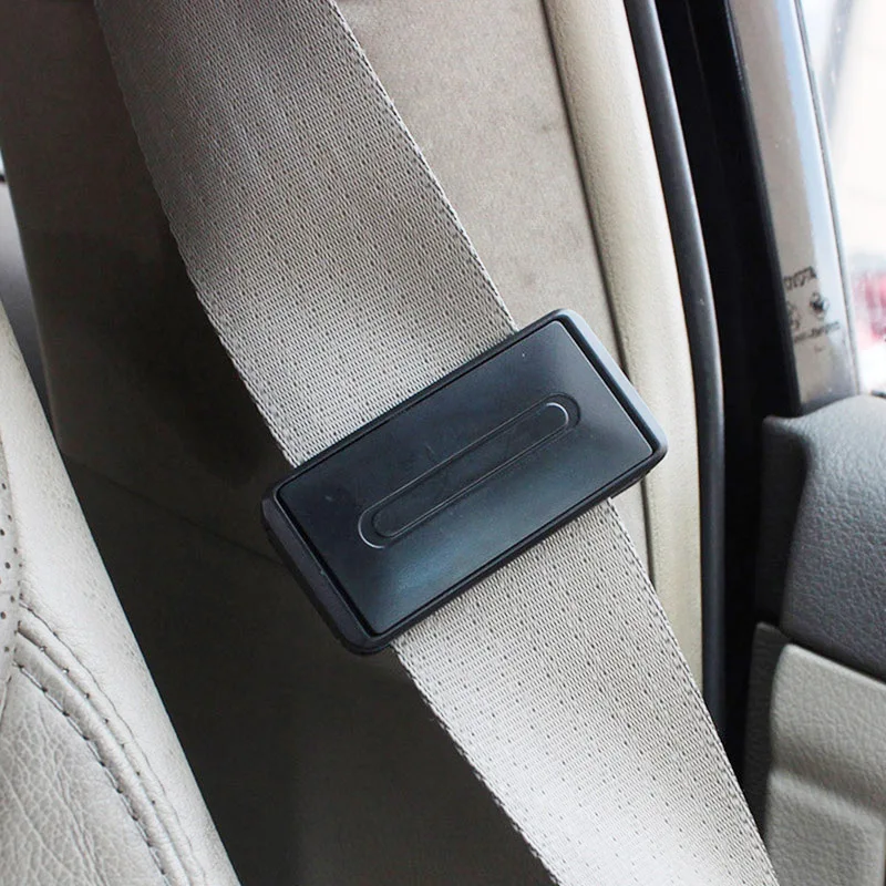 Adjustable Car Safety Seat Belts Holder Stopper Buckle Clamp 2Pcs Portable Vehicle Safety Belt Clip Car Interior Accessories Seat Belt Clip Seat Belt Stopper