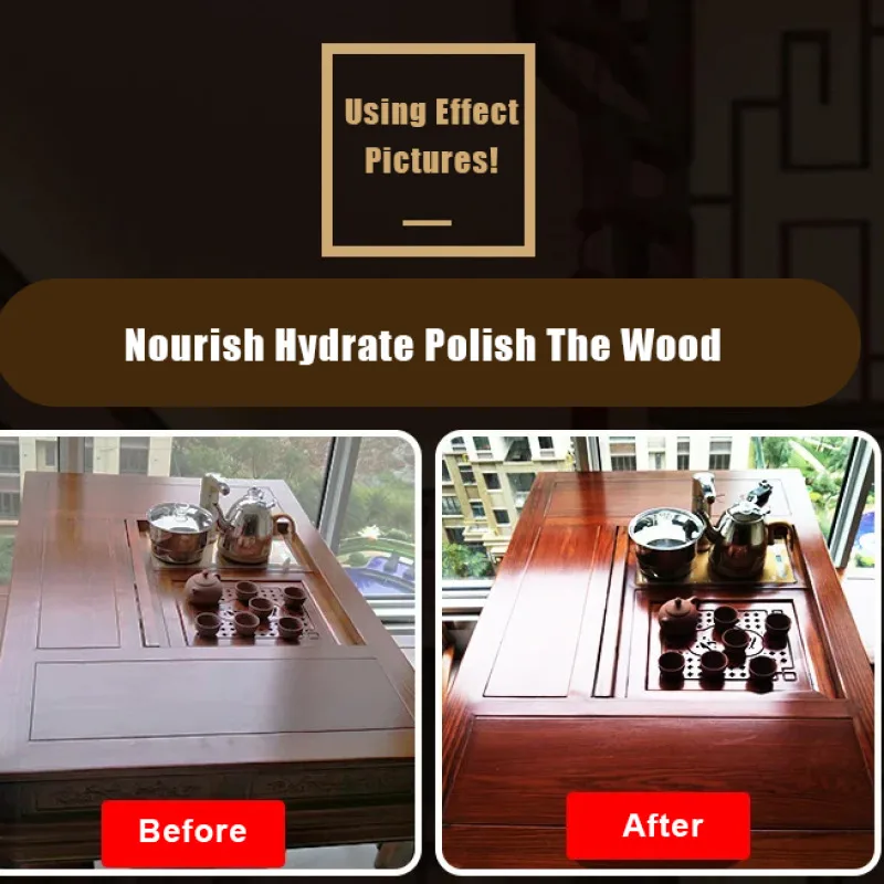 Wooden Furniture Maintenance Walnut Oil Wenwan Rosewood Solid Wood Furniture Wood Wax Polish Floor Wax Anti Cracking