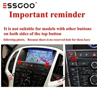 ESSGOO 9 "autoradio Android 14 pour Opel Astra J 09-14 Buick Excelle Verano 10-15 lecteur multimédia Navi GPS Carplay Android Auto 2