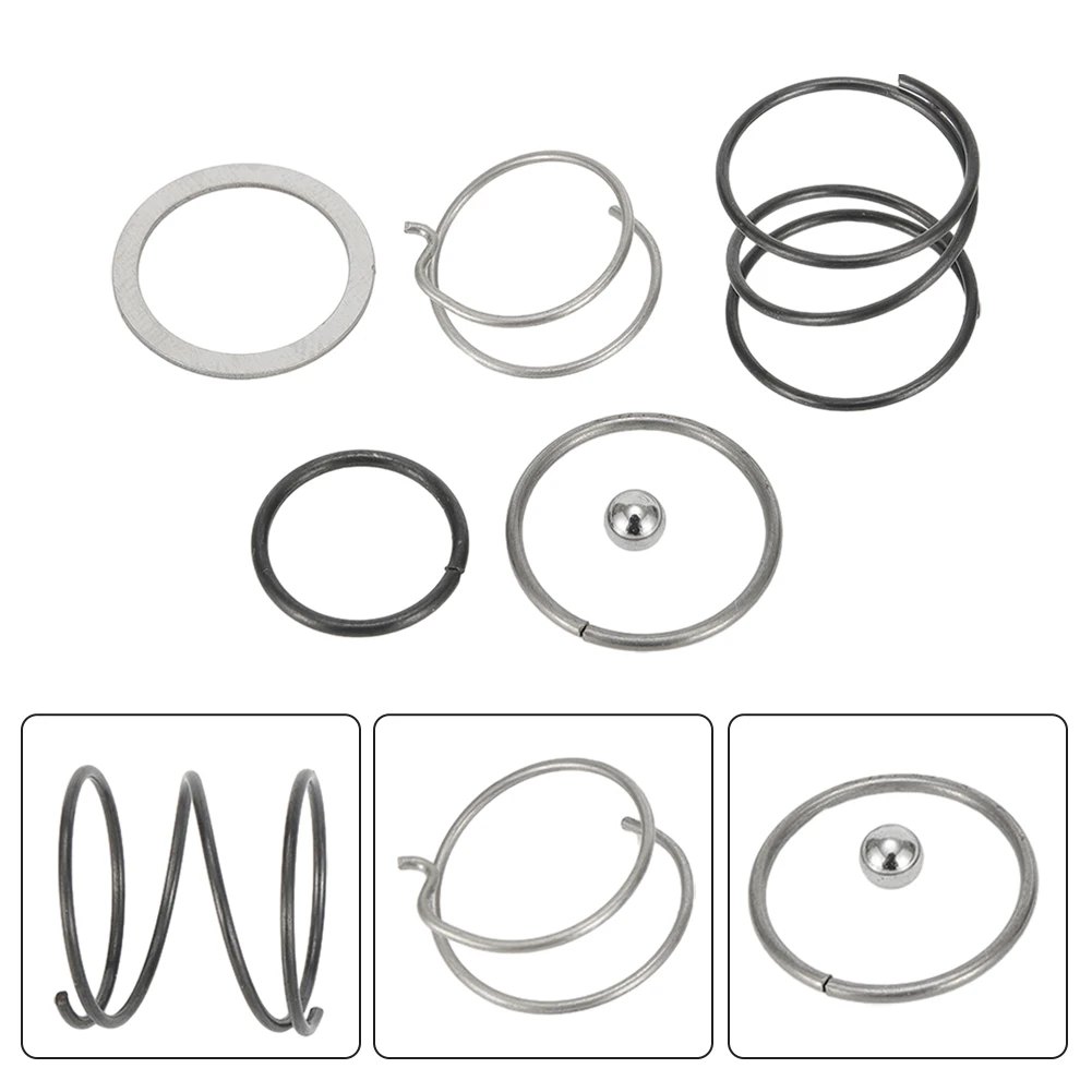 2pcs Spring Kits With Steel Ball Metal 15g N078434 N089668 Part With Steel Ball DCF885B Type2 DCF886D2 Type1 For DCF885B Type1 pinless accumulator piston kits metal accumulator piston kits replacement for 4l60e 4l65e 4l70e