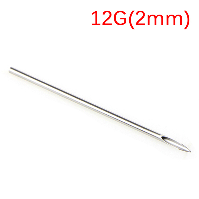 Disposable Mixed Sterile Body Piercing Needles Ear Nose Piercing Needles Navel Nipple 12/14/16/18/20G Piercing Needle