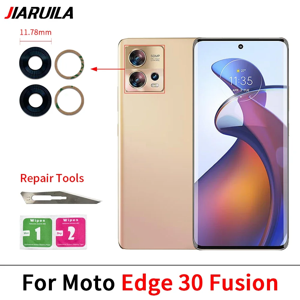 2 Pezzi Vetro Fotocamera per Oppo Reno4 Z 5G Lente Posteriore