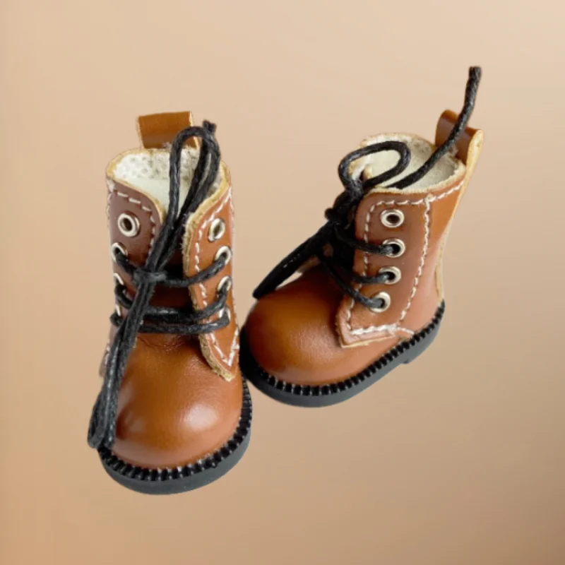 Doll shoes Plush doll accessories Doll accessories Tilda 1/8 Doll Boots Toy Shoes For Blythe OB24 OB26 Lovely Mini Short Boots for Blyth Ball Joint Doll Toys Accessories for Girls