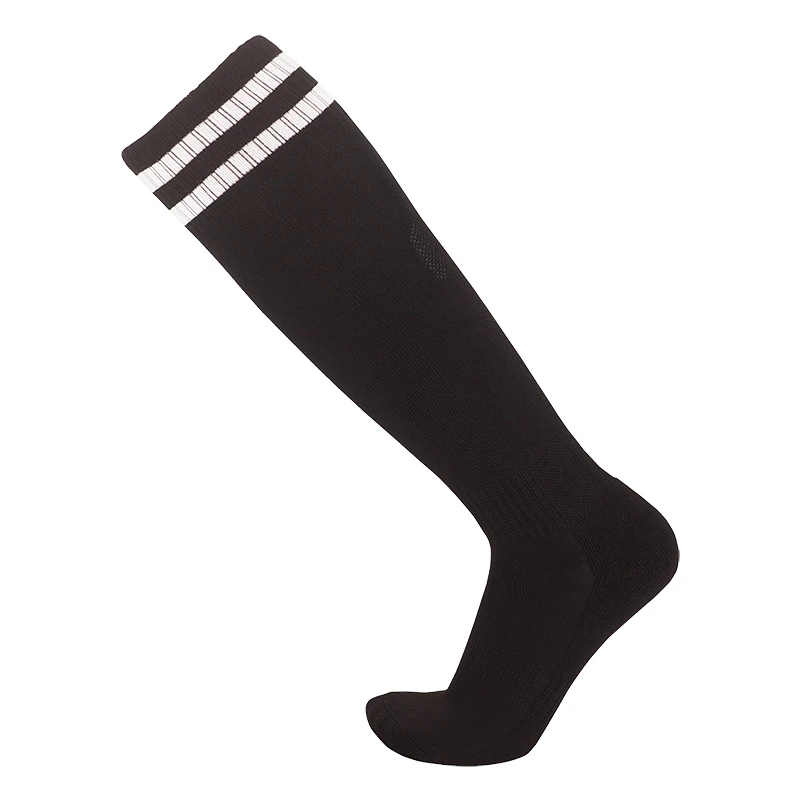 Football Socks Over Knee Thickened Cotton Spandex Kids Leggings Stockings Soccer Running Sports Adults Children Socks