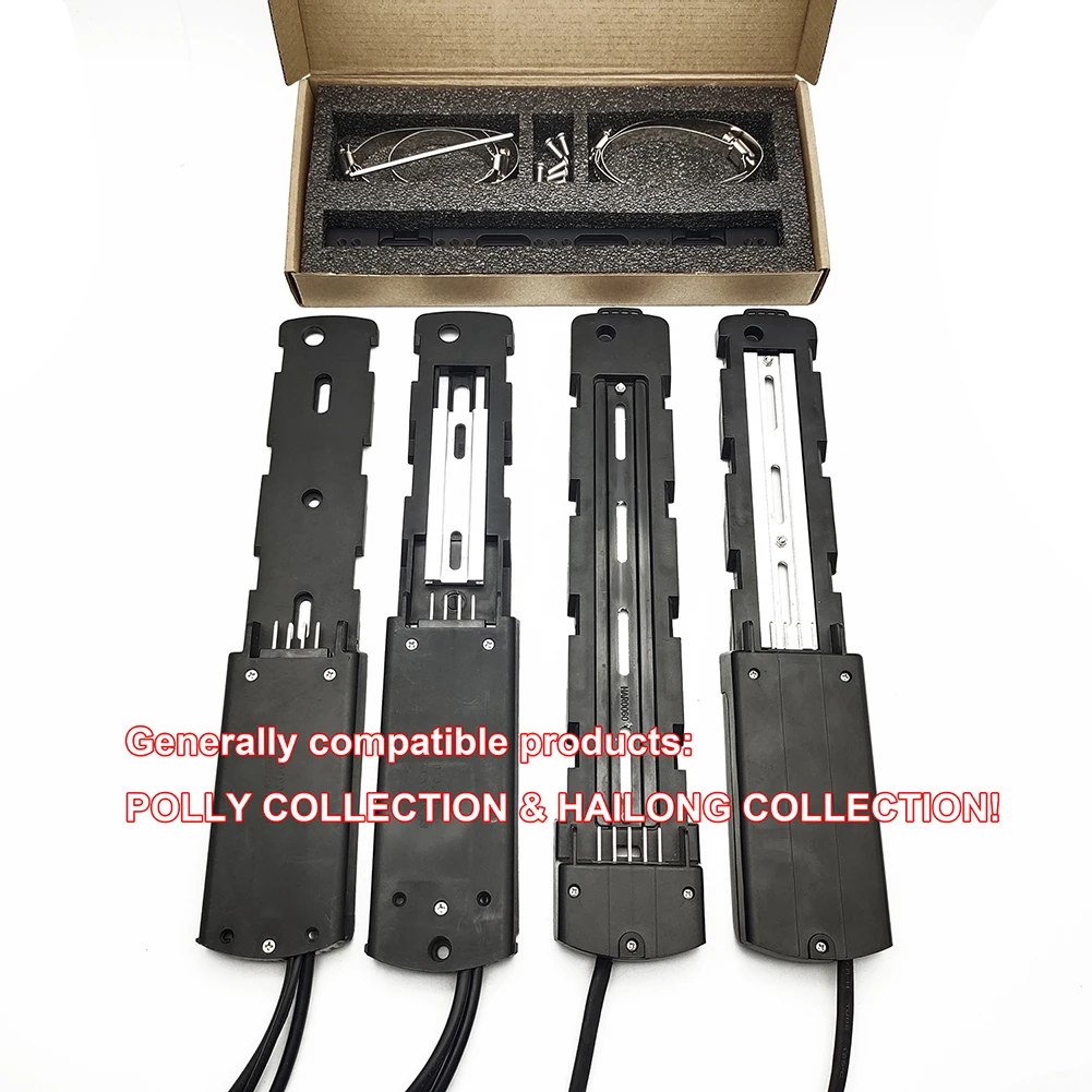 E-Bike Battery Install Bracket Electric Bicycle Downtube Battery Adapter Frame Holder Compatible For Hailong 1 Set bicycle expansion bracket