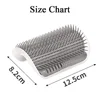 Pet Cat Corner Scrubber Massager Cat Scratching Scratching Scratcher Cat Brush Comb Massage Corner Brush Pet Supplies 4