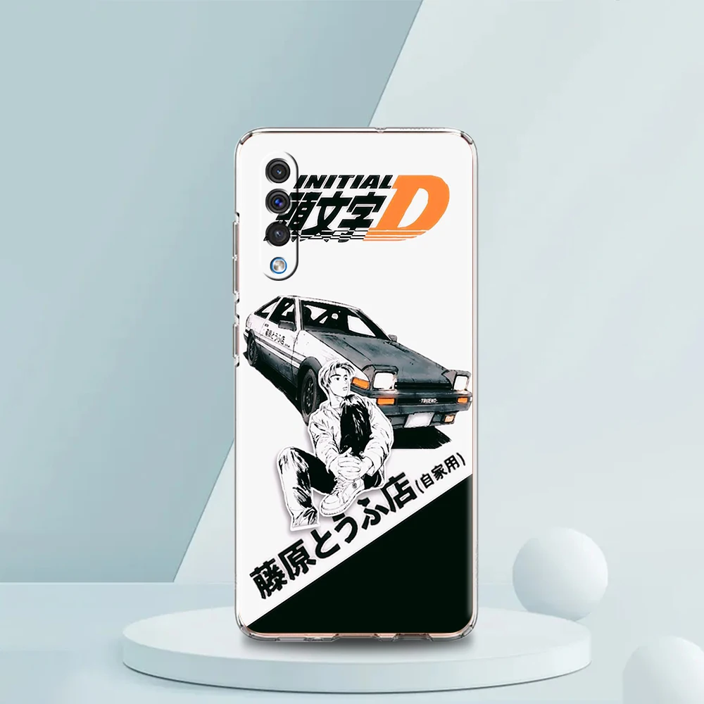 Luxurious Transparent Anime Initial D AE86 Phone Case – Premium Silicone Shell