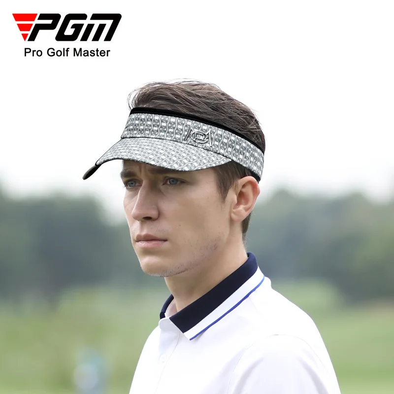 PGM Men's Golf Caps No Top Hats Sun Protection Shade Breathable Male Casual  Cap Moisture Wicking Sun Hat MZ045 - AliExpress