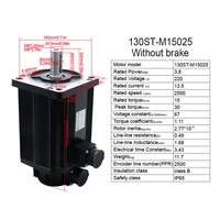 HLTNC 130ST-M15025 3.8kW AC Servo Motor Kit with T3 Series Driver – 220V/380V, 15Nm Torque, 2500RPM for CNC Engraving & Lathe Machines - Image 2