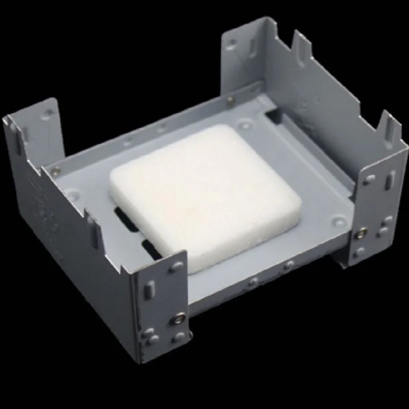 Folding Portable Outdoor Stove Uses Wood or Alcohol Fuel 6