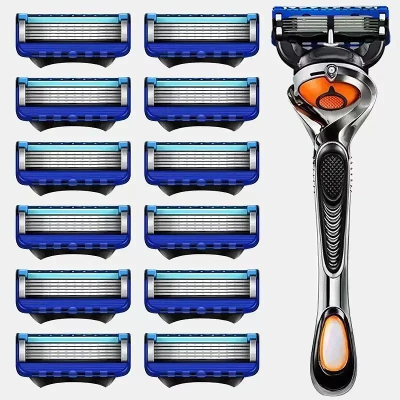 5-layer Razor Blades Replacement Vintage Wet Safety Skin Protection Classic Razor for Men's Shavers Shaving & Women's Hair Removal razor blades