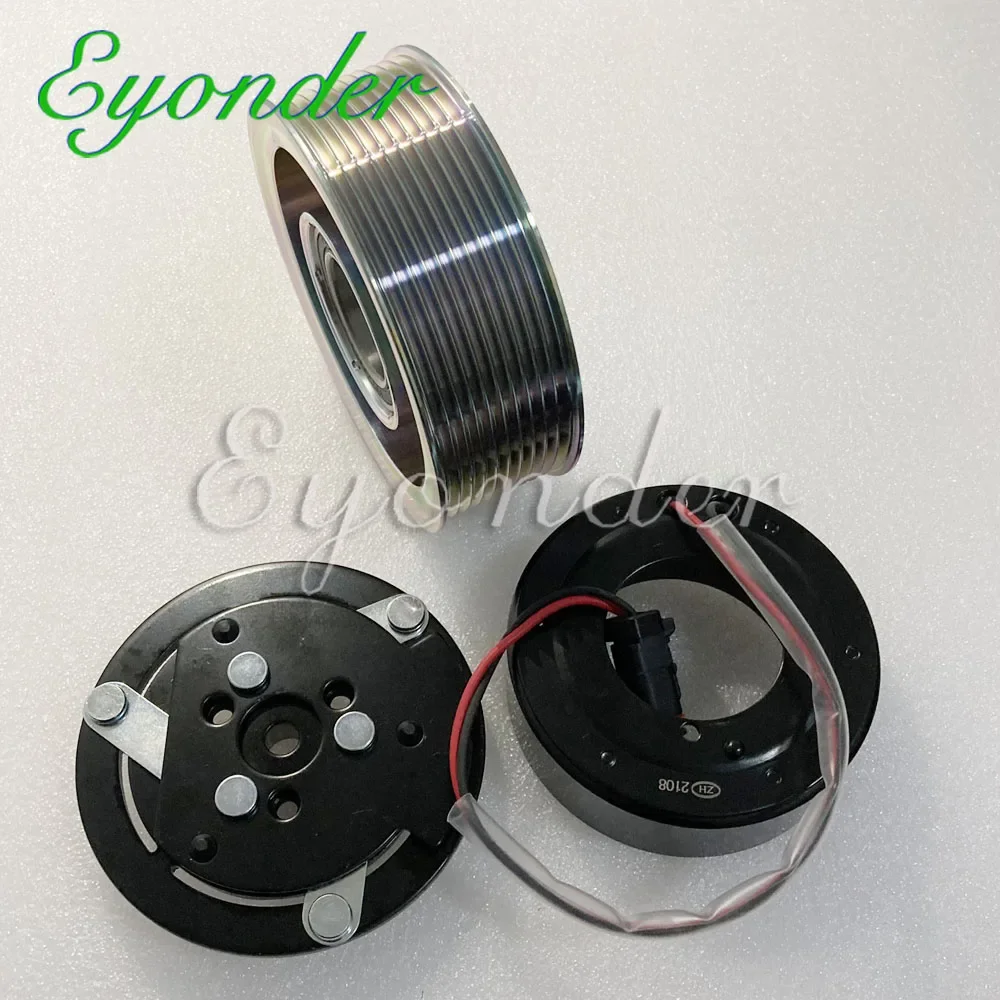 Compressor magnetic clutch AC A/C Air Conditoning Compressor Magnetic Electromagnetic Clutch for Scania Truck R380 R340 G420 R500 R580 R620 1531196 1888032