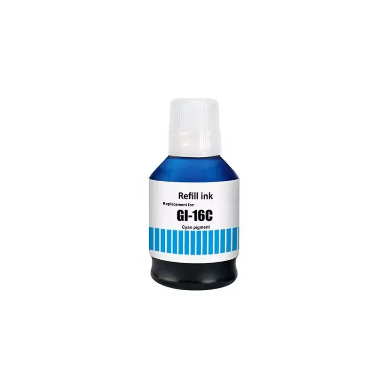 GI-16 Premium Pigment Refill Ink Kit For Canon GI16 GI 16 MAXIFY GX5060 GX6060 GX7060 Printer