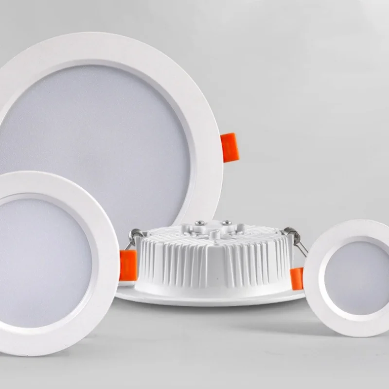 Dimmable 5W-36W LED Ceiling Lamp Recessed SMD Downlight 24W 30W AC85-260V For Living Room and Shopping Mall Lighting