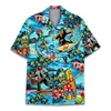 Cool 3d Print Monkey Orangutan Hawaiian Shirt For Men Summer Holiday Shirts Button Short Sleeve Street Beach Surf Aloha Shirt 3