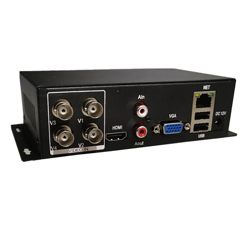 4CH CCTV Video Encoder Analog to Network Surveillanc BNC analog camera to Network converter monitors ip analog coaxial