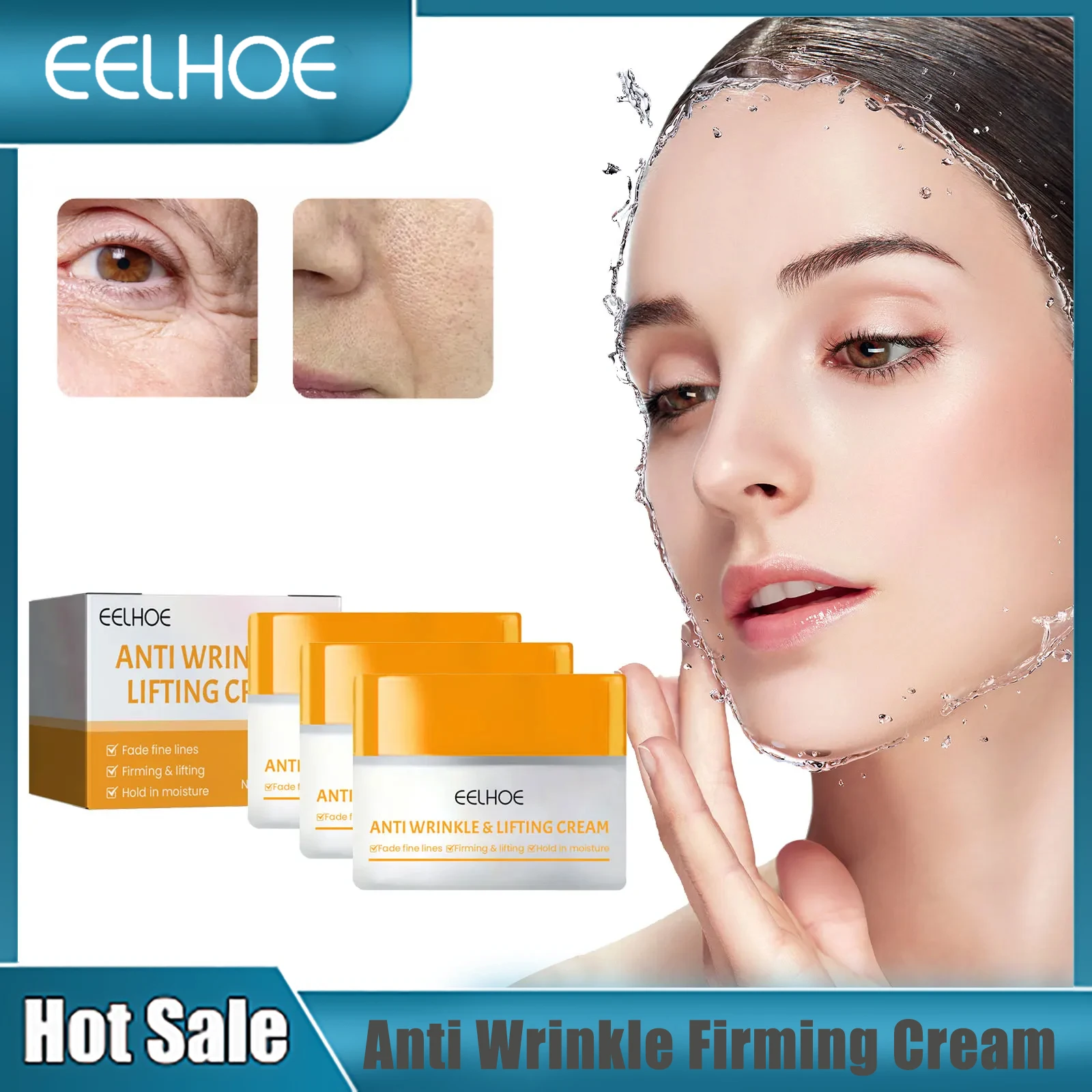 

Anti Aging Cream Reduce Wrinkle Firming Lifting Whitening Pigmentation Dark Spots Removal Improve Dryness Fade Fine Line Cream