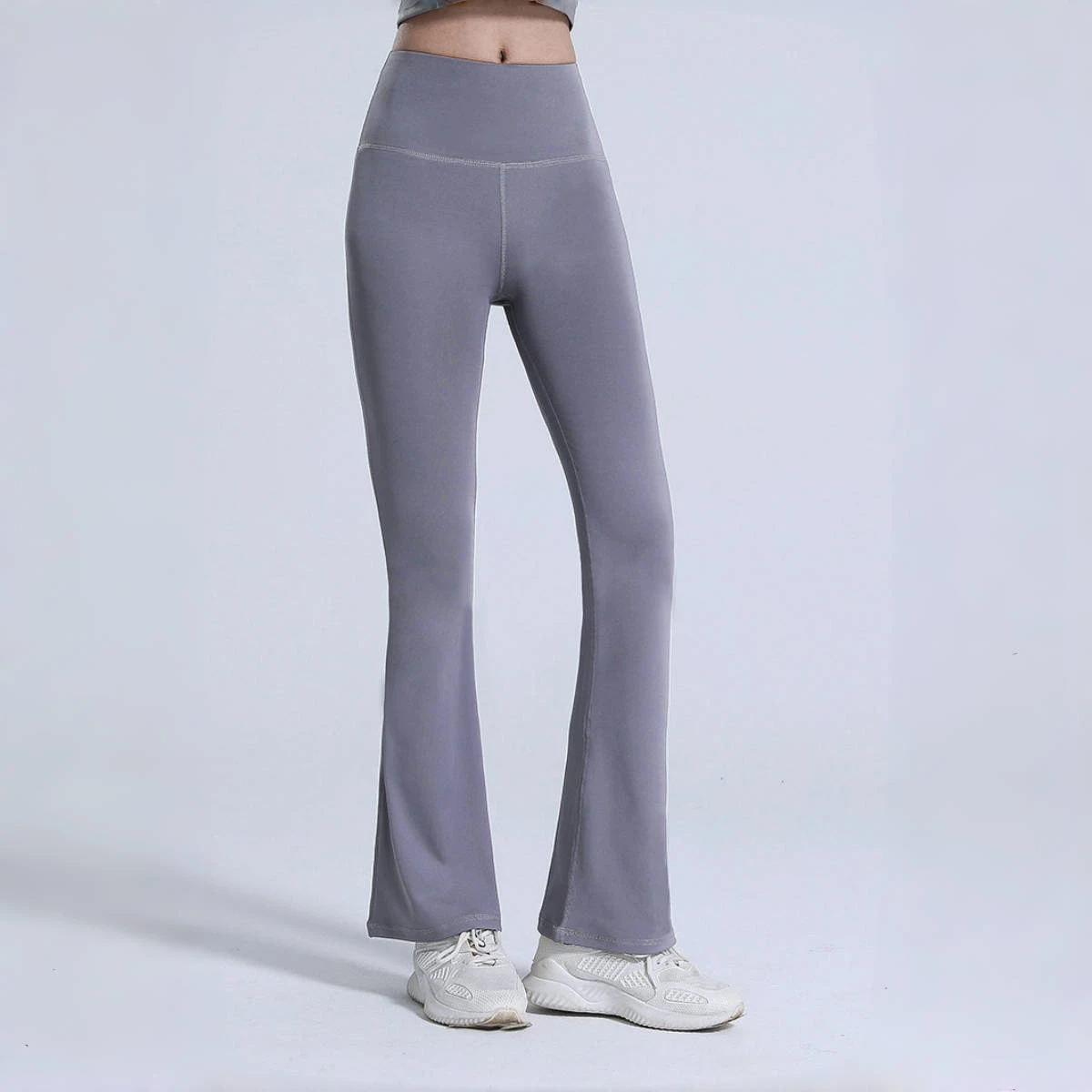 Womens High Waisted Bootcut Yoga Pants Flare Leggings Tummy Control Stretch Fitness Trousers Casual Sports Wide Leg Pants